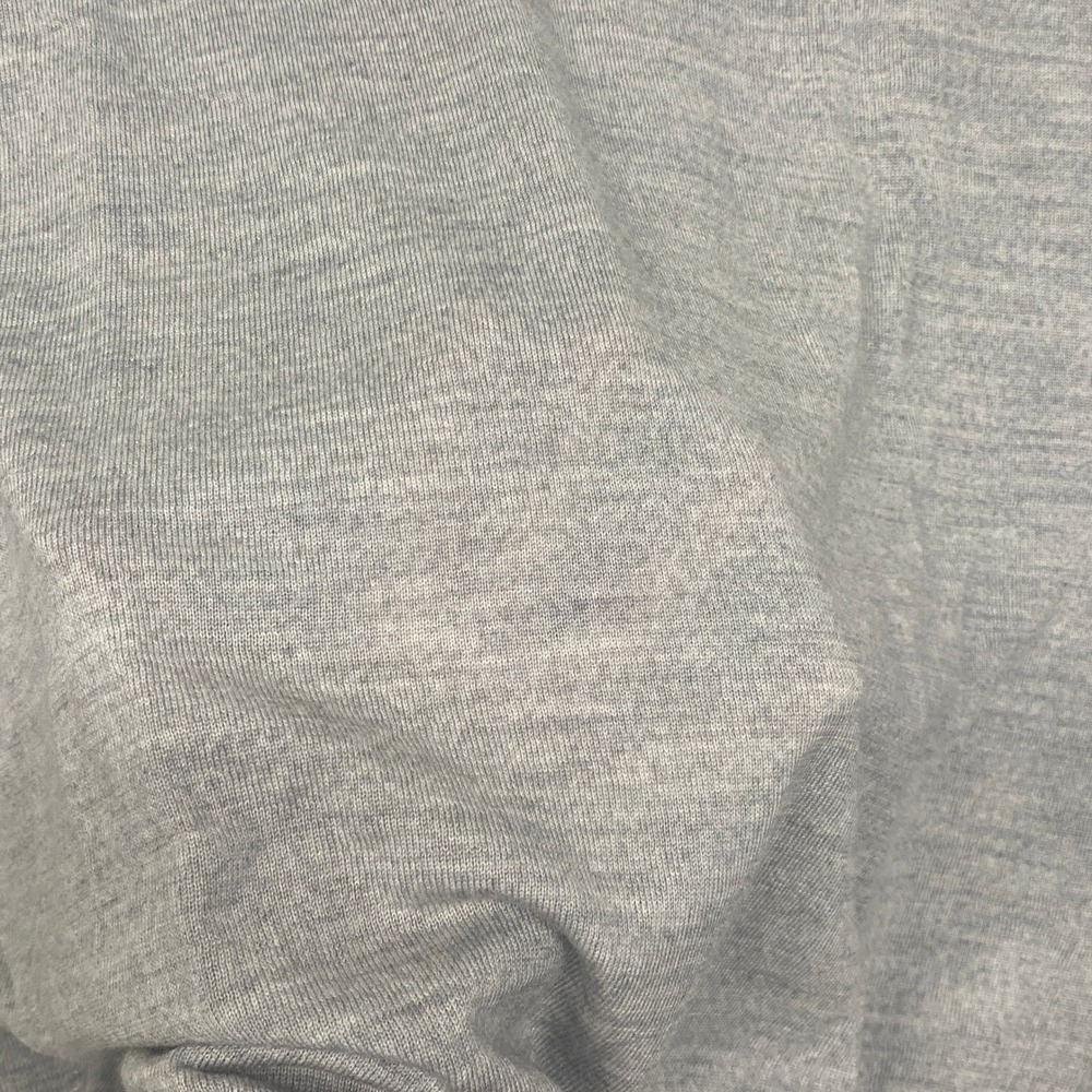 Madewell Sweater Womens Medium Grey Drop Shoulder Merino Wool Crew Neck NY911 - Picture 8 of 11